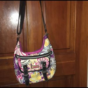 Lily bloom floral purse